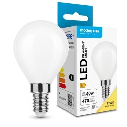 Ampoule LED Modee Filament Milky G.Mini G45 4W E14 360° 2700K (470 lumens)