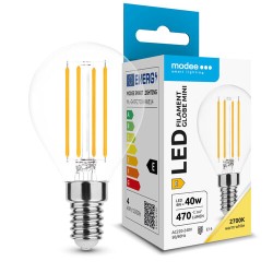 Ampoule LED Modee Filament G.Mini G45 4W E14 360° 2700K (470 lumens)