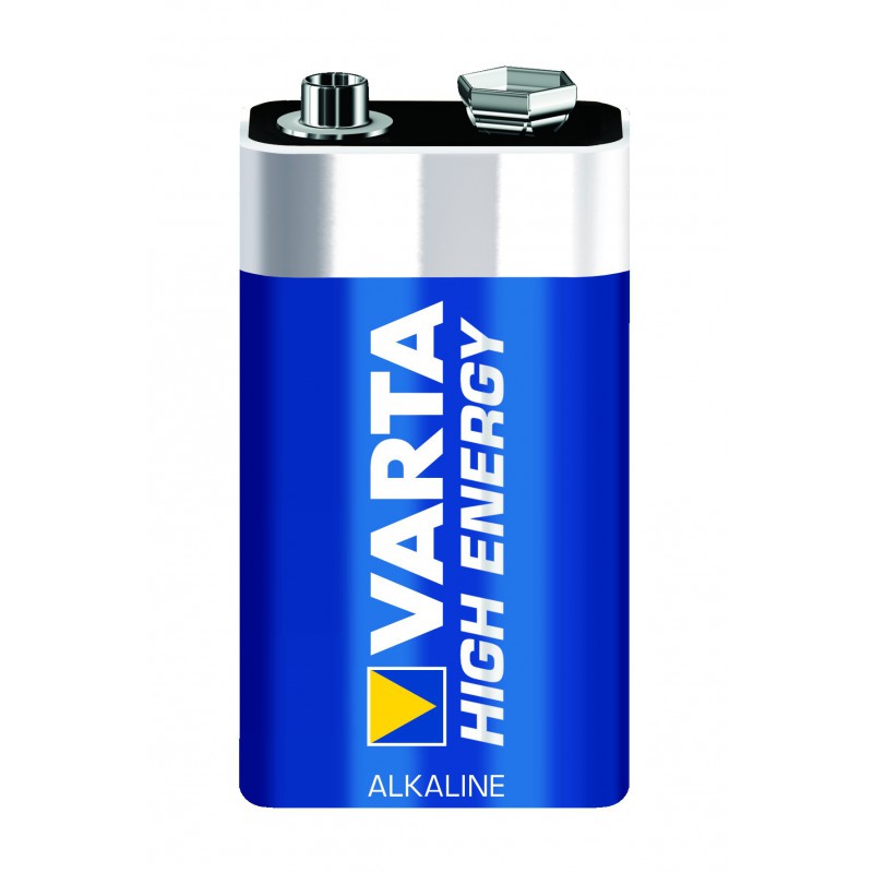 Pile Varta LR61 9 Volts rechargeable 200mAh pour détecteur de métaux