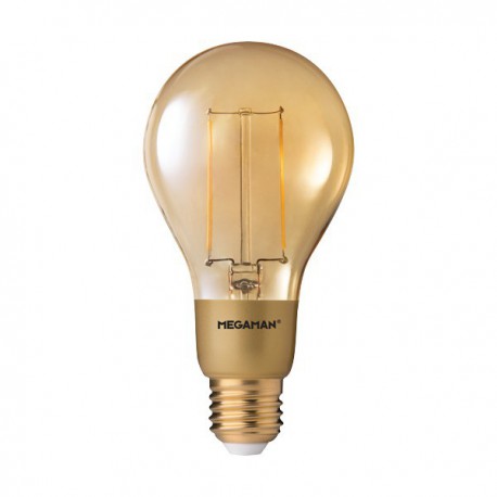 MEGAMAN CLASSIC A75 GOLD LED 3W 2200K E27